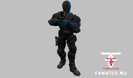 Deathstroke blue